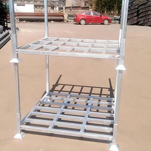 מדפי אחסון ניידים מפלדה, מדפי הכנסה ומדפי אחסון משמשים להובלה במחסן - Product Image 6