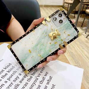 <span class=keywords><strong>Funda</strong></span> <span class=keywords><strong>cuadrada</strong></span> de mármol de lujo para teléfono móvil, cubierta electrochapada para <span class=keywords><strong>Iphone</strong></span> 12 Pro Max - Product Image 5