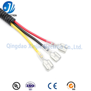 Kabel Spiral 3-Wire, Kabel Daya Lepas-Pasang Cepat dengan Sertifikasi UL/CE untuk Penggunaan Otomotif & Industri - Product Image 3