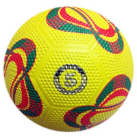 Ballon de football en caoutchouc à succès en 2025, de bonne qualité et à prix avantageux, adapté à l'entraînement quotidien et à l'exercice