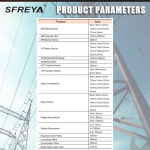 ชุดเครื่องมือฉนวนกันความร้อน SFREYA S688-68 68 ชิ้น สำหรับงานอุตสาหกรรม น้ำหนักเบา ความแข็งสูง อเนกประสงค์ S688-68 68 ชิ้น ชุดเครื่องมือฉนวนกันความร้อน - Product Image 4