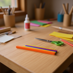 Bastoncini di legno ILAN 6mm x 300mm per progetti fai da te - Product Image 3