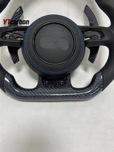 YTcarbon para S1 RS3 RS4 RS5 RS6 RS7 S8 <span class=keywords><strong>RSQ3</strong></span> RSQ5 RSQ7 TTRS accesorios interiores de coche volante de fibra de carbono Real personalizado - Product Image 5