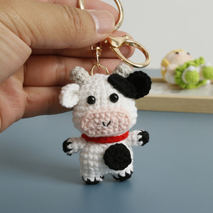 Handmade Yarn Amigurumi Crochet <b>Toys</b> Knitted Doll Knit <b>Toy</b> Plushies Plush Anime <b>Alpaca</b> Llama Cow fox Duck Keychains Amigurumi - Product Image 5