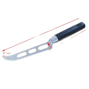 Stainless Steel Serrated Cheese Knife 26.5 Cm Durable Blade For Baking And Serving - Product Image 5