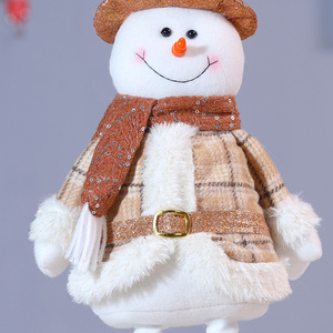 Christmas Plush Toy Xmas Stuffed <b>Doll</b> Holiday Stuffed Animal Soft Decoration Santa Claus Papa Noel Plush Reindeer Elk Snowman - Product Image 4