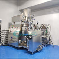 Homogénéisateur à vide à pompe hydraulique à prix raisonnable, mélangeur émulsifiant pour crème, machine de transformation alimentaire pour sauce tomate et sauce chili