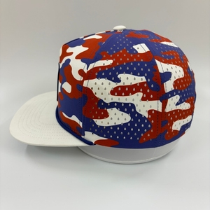 Casquette de golf personnalisée en tissu perforé camouflage, visière incurvée blanche, chapeau de sport d'extérieur, logo privé OEM, couvre-chef respirant <span class=keywords><strong>KASO</strong></span> - Product Image 3