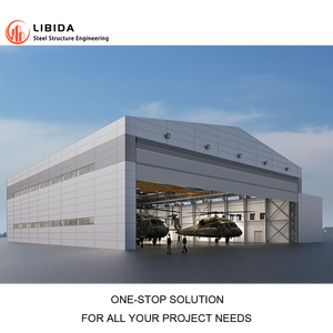 Custo efetivo soluções aço estrutura avião armazenamento armazém prefab aço quadro pré-fabricados aeronaves <span class=keywords><strong>hangar</strong></span> - Product Image 2