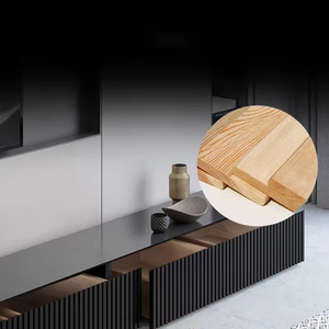 Mobile TV da <span class=keywords><strong>32</strong></span> <span class=keywords><strong>Pollici</strong></span> Aggiornato, Stile Italiano Moderno, Lusso Leggero, in Legno Massello, Supporto TV per Soggiorno - Product Image 3