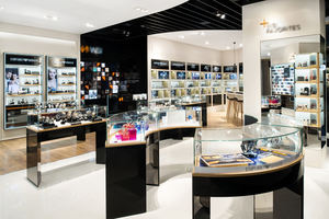 Exhibidor de Relojes de Marca Elegante, Mostrador de Exhibición para Relojes <span class=keywords><strong>Kasio</strong></span>, Diseño de Sala de Exhibición de Relojes de Alta Gama - Product Image 3