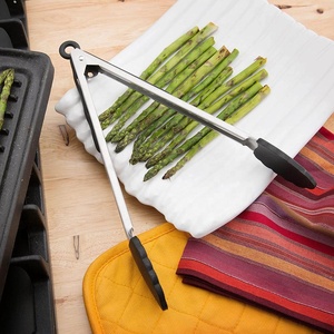 Venta caliente utensilios de <span class=keywords><strong>cocina</strong></span> juego de pinzas para servir de 2 piezas de 9 y 12 pulgadas pinzas de silicona para alimentos - Product Image 6