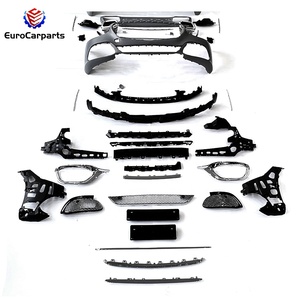Kit de carrocería para coche, conjunto de parachoques delantero y trasero con rejilla, para <span class=keywords><strong>Mercedes</strong></span> Clase <span class=keywords><strong>S</strong></span> W223, actualización a s680, estilo mayo <span class=keywords><strong>2022</strong></span> - Product Image 4