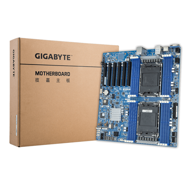 Gigabyte New MS73-HB1 Motherboard for Servers/Workstations E-ATX Form Factor with Intel SATA Chipset Supports 128 GB DDR4 Memory