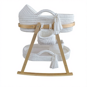 Cesta de Pañales para Bebé Multifuncional, Plegable, Moderna, de Ganchillo, Impermeable y Ecológica - Product Image 1