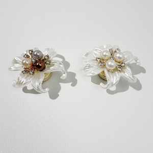 Phụ kiện cúc áo nhựa chất lượng cao, tùy chỉnh số lượng lớn, họa tiết hoa đơn giản, nút áo che - Product Image 2