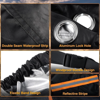 Housse de moto OEM pour Harley Davidson Road King Road Glide Electra Glide - Protection UV, design sportif