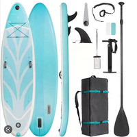 Personnalisation professionnelle équipement de jeu d'eau surf rose SUP ISUP planche de surf gonflable Stand up Paddle Board