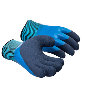 Guanti da <span class=keywords><strong>lavoro</strong></span> antiscivolo rivestiti da costruzione guanti protettivi industriali - Product Image 3