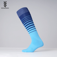 Chaussettes de sport personnalisées en ligne pour hommes, chaussettes de baseball, de football, de soccer, chaussettes longues au-dessus du genou