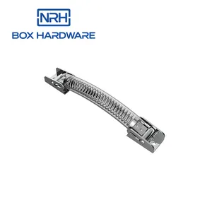 NRH — boîte à bagages flexible et durable, coffret d'outils en pvc, combinaison de repassage, à extension souple, poignée de plaque chromée, 5 pièces, 4508