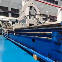 Tour à métaux robuste CW61100C, banc de 6 mètres, grande taille, pour le traitement d'arbres en acier et de grandes pièces