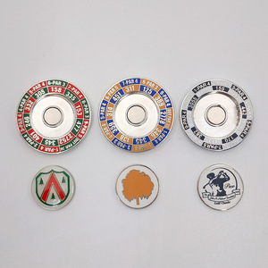 Marqueur de balle de golf 3D 40mm 43mm en acier inoxydable de luxe, personnalisé avec logo, jeton de poker en métal, pièces amusantes, marques magnétiques, modèle 2024 - Product Image 5