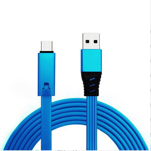 Nuevo Cable de Datos USB de Carga Rápida, Reutilizable, Renovable, Tipo C Micro de 3A, 8 Pines, Plano, TPE, Reparable y Reconectable - Product Image 6