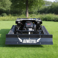 Tondeuse à gazon professionnelle RC sur chenilles CE EPA pour vergers et arbres fruitiers, machine de coupe de gazon pour allées étroites