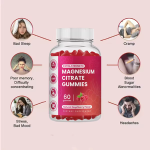 Calcio Magnesio Zinc D3 K2 Gomitas masticables Potentes suplementos herbales con citrato de magnesio - Product Image 4