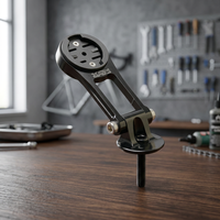Support de chronomètre XON XBT-50 en alliage 6061 pour vélo de route et VTT, fixation réglable sur potence, support de compteur cyclométrique