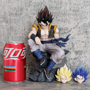 ลูกบอลดราก้อนบอล Z 3-heade GK โมเดล gogeta PVC อนิเมะหุ่นสำหรับตกแต่งร้านการ์ตูน22.5ซม. - Product Image 3