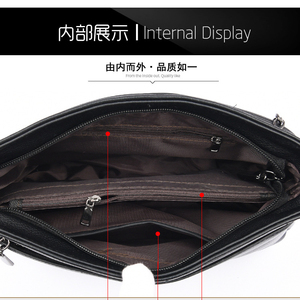 Nuevo Bolso Mensajero de Lujo para Mujer, Bolsos de Hombro de Cuero de Diseño Personalizado para Mujer - Product Image 5