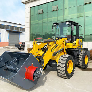 Mini-bouteur multifonctionnel 4x4 sur roues pour chantier, avec chargeur et <span class=keywords><strong>malaxeur</strong></span> à béton, capacités 0,7 m³, 1 m³, 1,5 m³ - Product Image 1