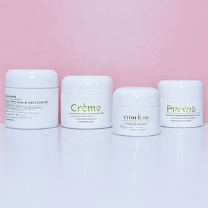 Custom White Porcelain 15g 20g 30g 50g 100g 120g Opal Glass Cosmetics Face Eye Cream Jar for Cosmetic Packaging - Product Image 3