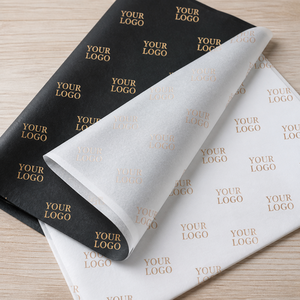 <span class=keywords><strong>Papel</strong></span> de Regalo Personalizado con Logotipo Impreso, <span class=keywords><strong>Papel</strong></span> Decorativo para Envolver Cosméticos - Product Image 1