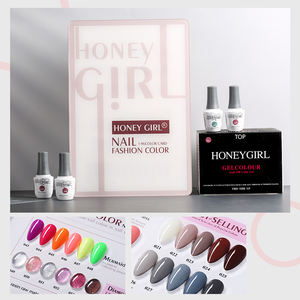 HONEY <span class=keywords><strong>GIRL</strong></span> 96 pz/Kit Display a colori gratuito Manicure Nail Art UV/LED Gel polacco Set Salon <span class=keywords><strong>Base</strong></span> e Top Coat per uso salone - Product Image 3