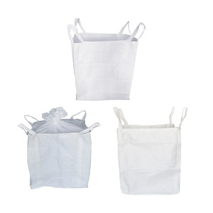 Borsa Jumbo Ton 1-2 PP borsa grande fondo tris-tac-toe per farina di semi di grano sale zucchero Bean-500kg a 2000kg di capacità - Product Image 6