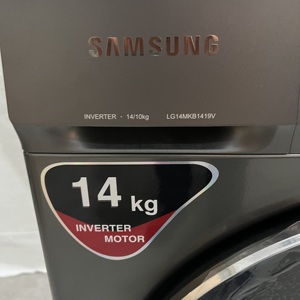 Lavadora <span class=keywords><strong>SAMSUNG</strong></span> de 14kg, tambor automático, inversor de carga frontal, frecuencia, lavado a alta temperatura y secado en caliente - Product Image 5