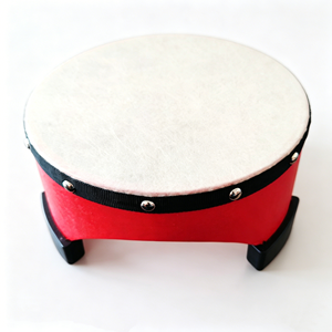 Wholesale 6 Inch 15 cm Wooden Hand Held <b>Drum</b> Percussion Instrument Musical <b>Drums</b> Early Educational Rhythm <b>Drum</b> for Children - Product Image 1