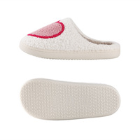 Nouvelle maison Big Love chaud hiver coton pantoufles pour hommes femmes épais chaussures antidérapantes avec semelle extérieure en TPR semelle intérieure en peluche doux mignon