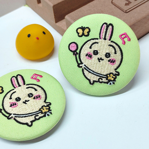 Broche brodée personnalisée avec logo, style moderne, animation et dessin animé, pour sac fourre-tout, vente en gros - Product Image 6