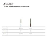 Foret multifonctionnel en forme de baril arrondi de 2.3mm de long pour le traitement des callosités