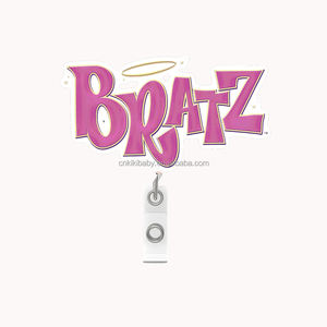 Cadeaux de remise de diplôme, porte-badge en acrylique, porte-carte d'identité pour infirmière, étudiant, avec clips, porte-badge Bratzs, accessoires pour infirmières - Product Image 4