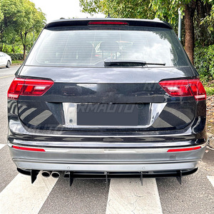 ชุดแต่งกันชนหลัง สำหรับรถยนต์ VW Tiguan MK2 ปี 2021-2023 พร้อมดิฟฟิวเซอร์ สปอยเลอร์ และลิ้นกันชนหลัง อุปกรณ์ตกแต่งรถยนต์ - Product Image 5