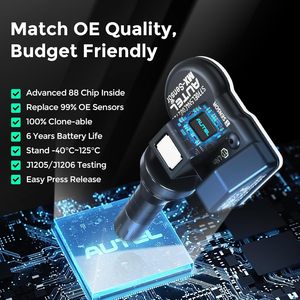 Autel TPMS cảm biến MX cảm biến <span class=keywords><strong>2</strong></span> trong 1 áp suất lốp Press-in cao su STEM TPMS lập trình ts508 ts508wf mk906 Máy quét PRO-TS - Product Image 3