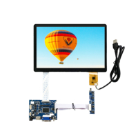Panel Layar Sentuh Kapasitif Multi-Touch 7-15,6 Inci yang Dapat Disesuaikan Focaltech/Goodix/ILITEK Resolusi 480x272-2560x1600 250-2000