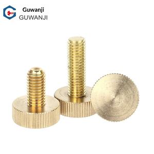 Vis à tête moletée cylindrique à serrage manuel Gu Wanji GB835, grade A, métrique, M3-M10 - Product Image 1