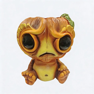 Alien Planter Resin Flower Pot Cute Outdoor Garden Decoration Balcony Plant <b>Container</b> - Product Image 5