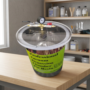 Système de chambre à vide polyvalent et robuste pour les besoins de la résine de polyuréthane, de l'époxy, du caoutchouc de silicone et des expériences scientifiques - Product Image 2